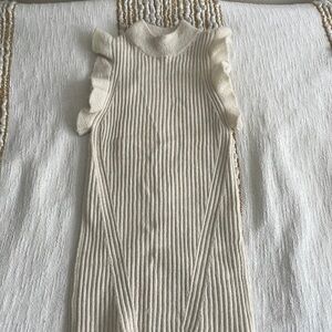 Turtle neck sweater tank top